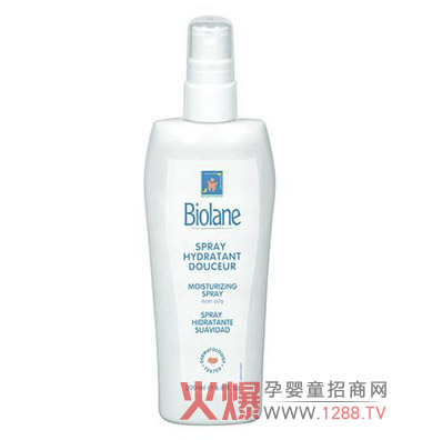 法贝儿婴儿滋润爽肤喷乳清爽不油腻 易吸收