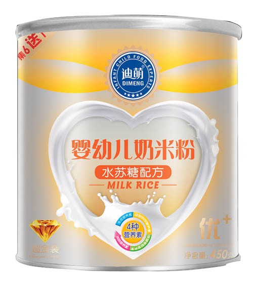 迪萌水苏糖配奶米粉-火爆孕婴童招商网