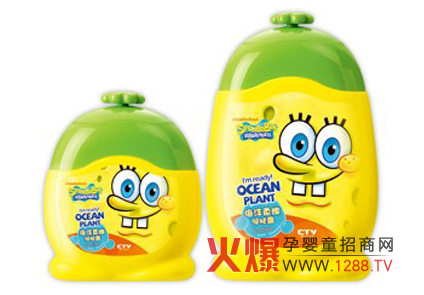 海綿寶寶海洋柔嫩潤膚露