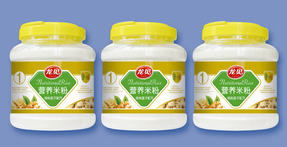 龙圣核桃莲子营养米粉650g