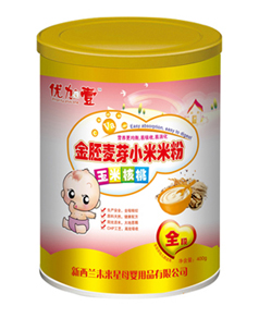 优加壹玉米核桃金胚麦芽小米米粉