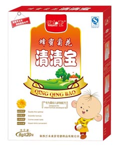 优加壹婴幼儿蜂蜜菊花清清宝