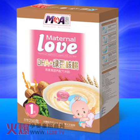 牡愛(ài)綠豆營(yíng)養米粉