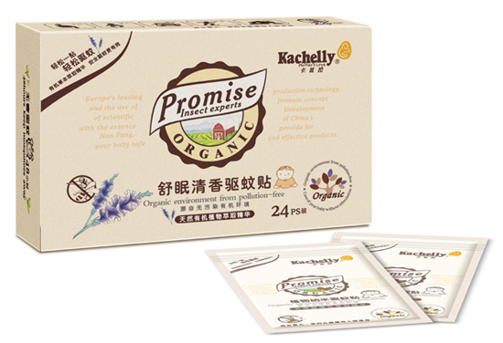 卡其拉舒眠清香驱蚊贴