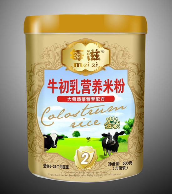 每滋大骨蔬菜营养米粉