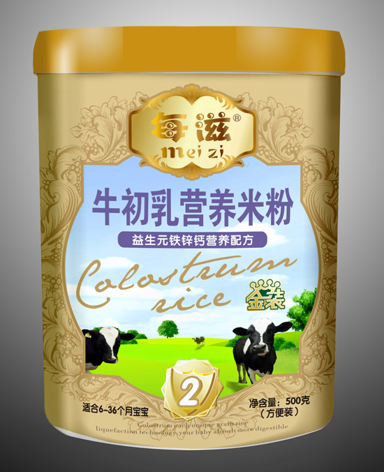 益生元铁锌钙营养米粉