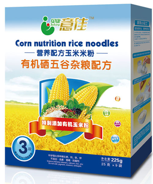 贝康意佳有机硒五谷杂粮配方米粉