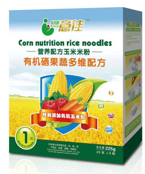 贝康意佳有机硒果蔬多维配方米粉