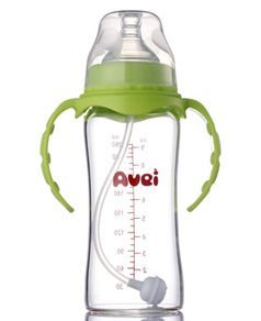 嗳唯婴儿奶瓶绿260ml