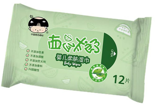 西瓜太郎婴儿柔肤湿纸巾|福建武夷中蓝生物科