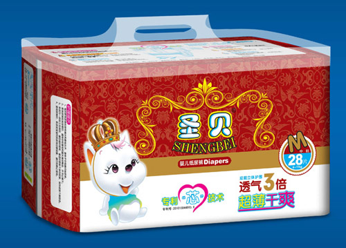 圣贝超薄干爽纸尿裤M码|爱得龙(厦门)高分子科