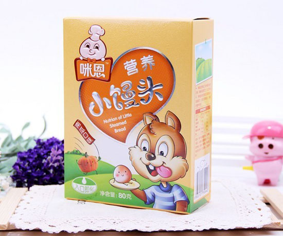 咪恩营养小馒头南瓜味