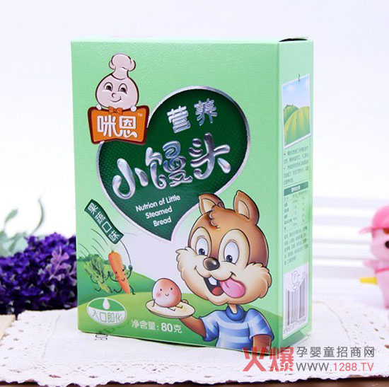 咪恩營(yíng)養小饅頭果蔬味