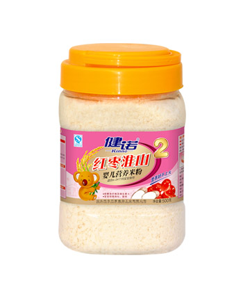 健诺红枣淮山营养米粉2段