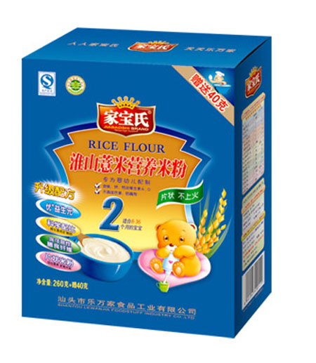 家宝氏淮山薏米营养米粉2段