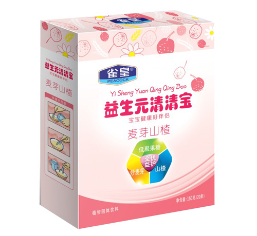 雀皇益生元麦芽山楂清清宝160g