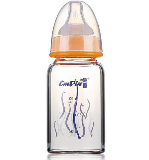 ��Ӥ���ھ��겣��С��ƿ120ml�ٻ�ɫ