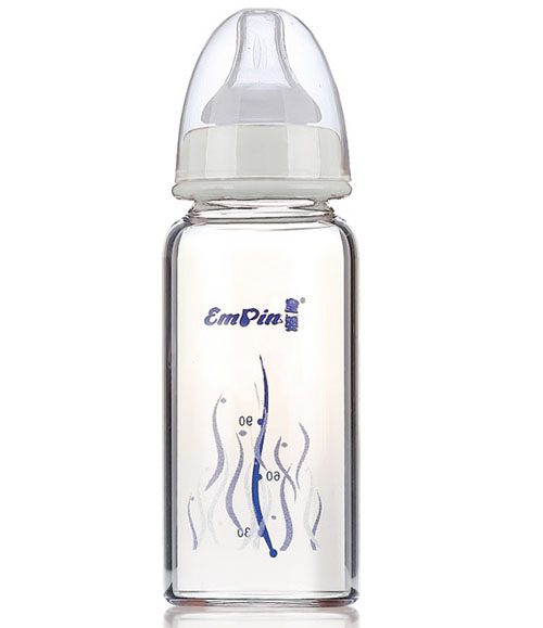 ��Ӥ��ھ��겣������ƿ180ml��ɫ