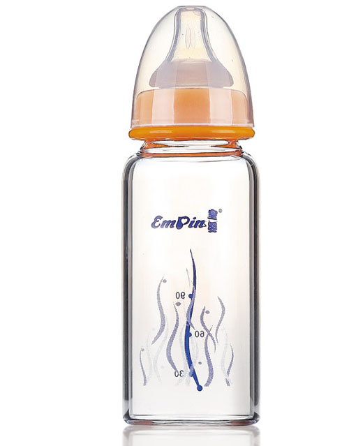 ��Ӥ��ھ��겣������ƿ180ml�ٻ�ɫ