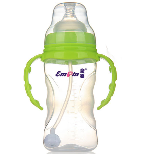 ��Ӥ����PP��ָ�Զ�����ƿ240ml��ɫ