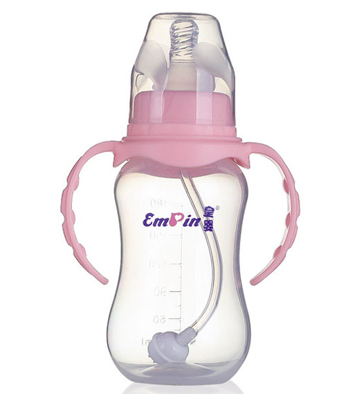 ��Ӥ���PPԲ���Զ�С��ƿ180ml��ɫ