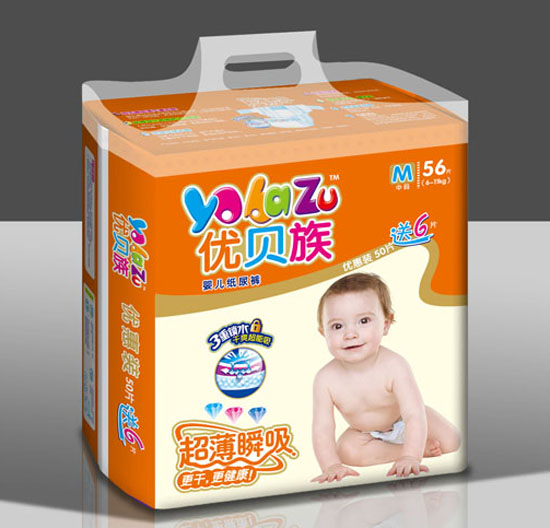 優(yōu)貝族超薄紙尿褲M(mǎn)碼