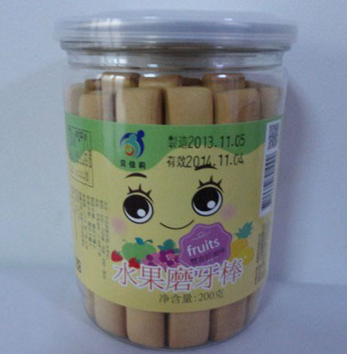 贝佳莉水果磨牙棒