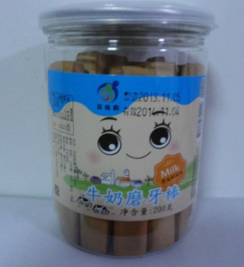贝佳莉牛奶磨牙棒