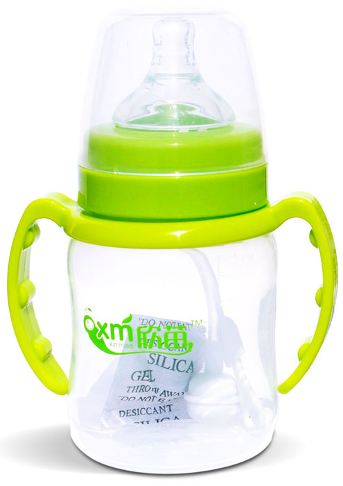 欣苗6安宽口PP奶瓶180ml