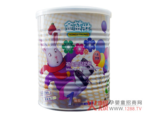 金茁壮初生婴儿奶粉采用欧盟标准生产-产品资