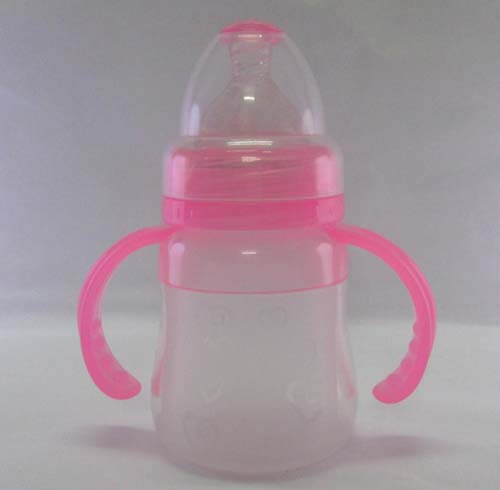 婴儿宝150ML葫芦形液体硅胶奶瓶