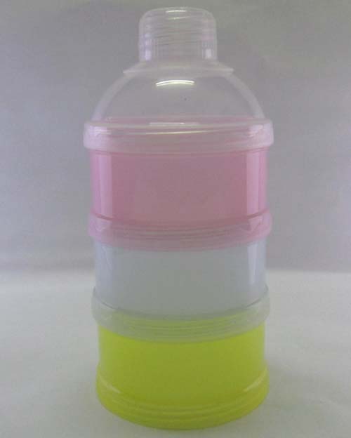 婴儿宝三层大号粉格