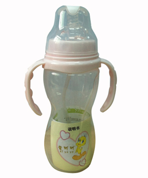 爱吖吖婴儿PP奶瓶大号