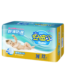 安迪尔舒薄防漏纸尿裤M码