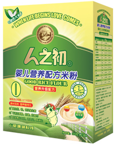 人之初嬰兒營(yíng)養配方米粉盒裝
