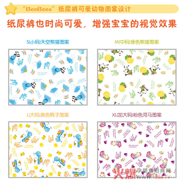 紙尿褲也有圖案？金貝柔帶給您驚喜