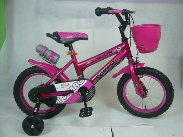 机器猫布加迪14#玫红自行车