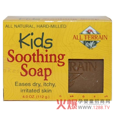 全域儿童清洁舒缓皂防止细菌侵袭孩子的肌肤
