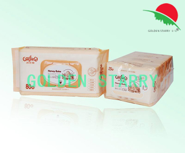 金旭yinge湿纸巾淡橙色