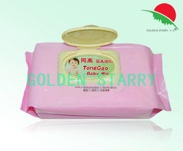 金旭yinge湿纸巾粉色包装