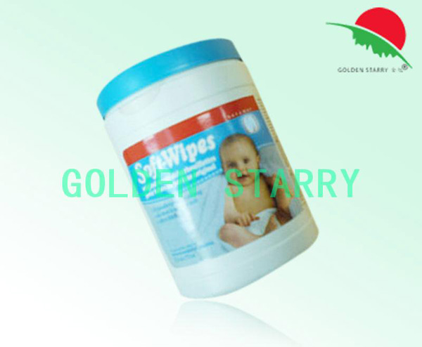 金旭yinge湿纸巾桶装蓝色