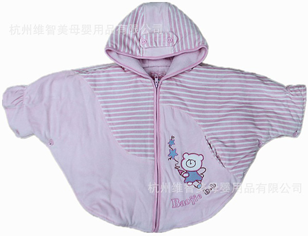 宝洁裥条剪绒披风