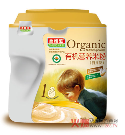 圣雅滋营养米粉 营养健康三步走_婴幼儿米粉,