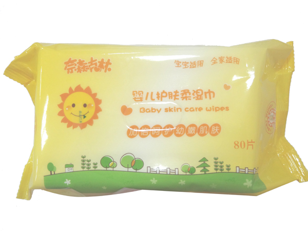 奈森克林嬰兒護膚型濕巾80（抽）