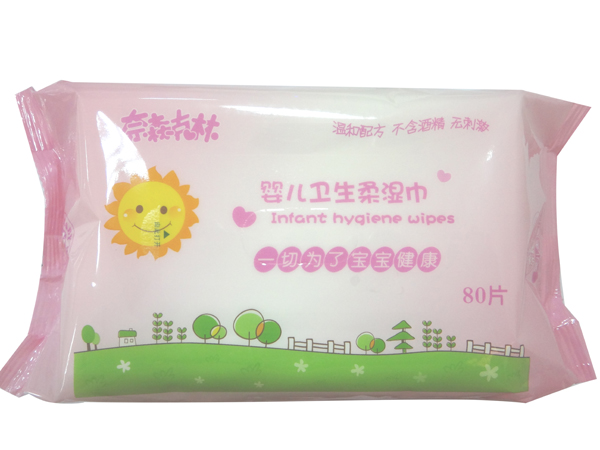 奈森克林嬰兒衛生濕巾80（抽）
