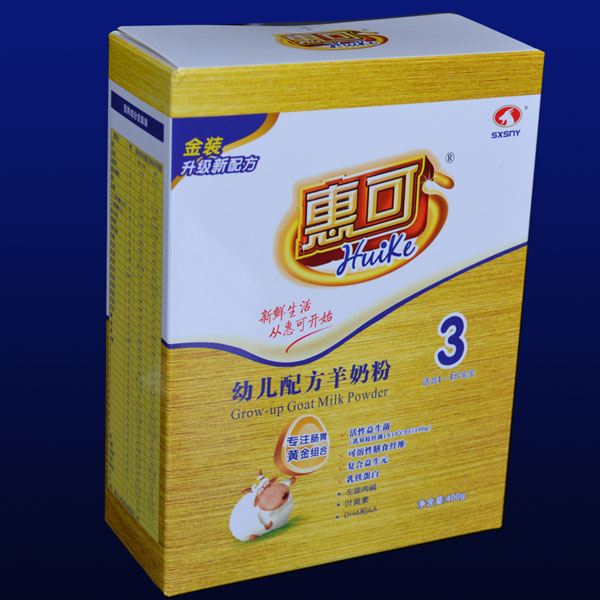 惠可金装系列youe配方羊奶粉400克3段