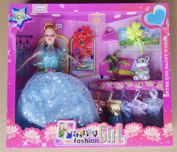 众合玩具时尚女孩娃娃