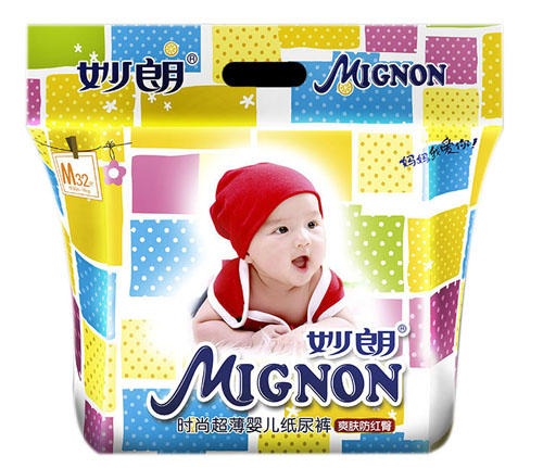 妙朗時(shí)尚超薄嬰兒紙尿褲M(mǎn)32片