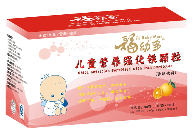 福幼多兒童營(yíng)養強化鐵顆粒