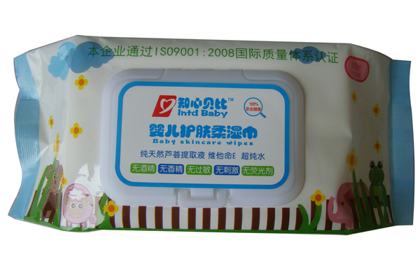 知心貝比嬰幼兒濕巾藍色